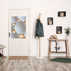 LUMINOUS SPHERICAL HARMONY Selbstklebendes Poster - Hochformat