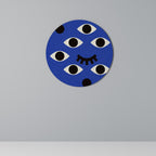 UNDER CONTROL Runde Wanddekoration Ø 69 cm