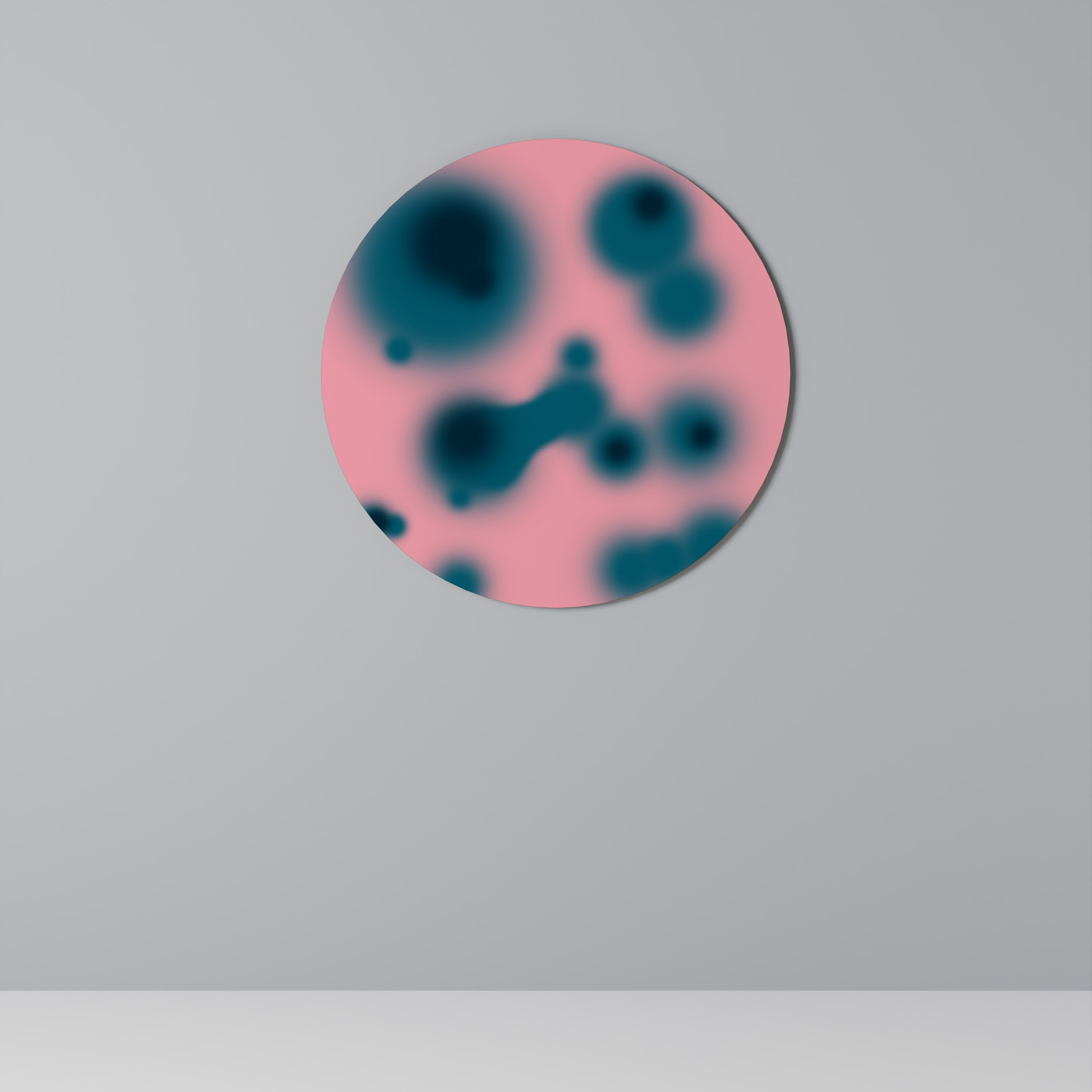 TOUCH OF MYSTERY Runde Wanddekoration Ø 69 cm