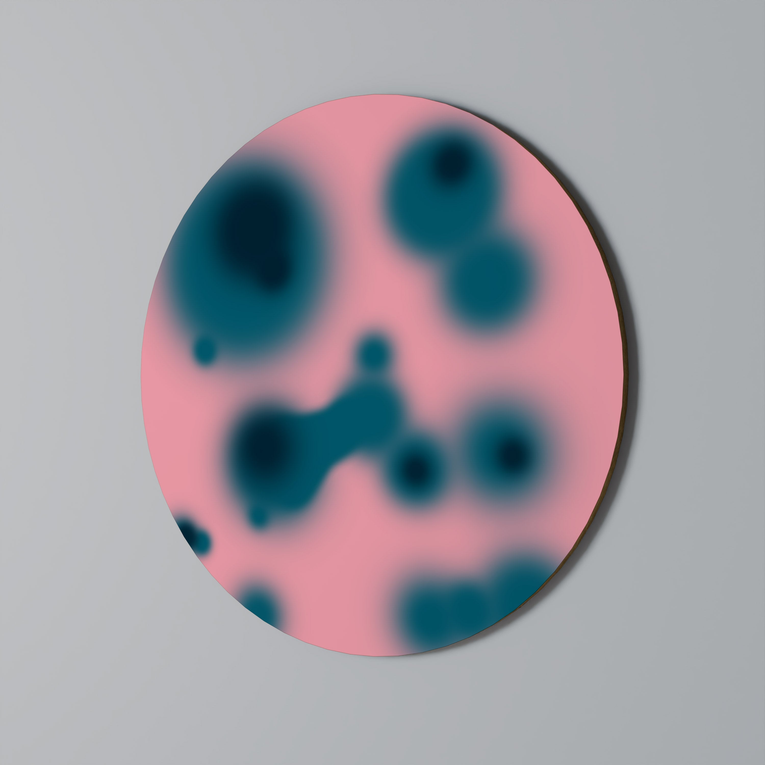 TOUCH OF MYSTERY Runde Wanddekoration Ø 69 cm