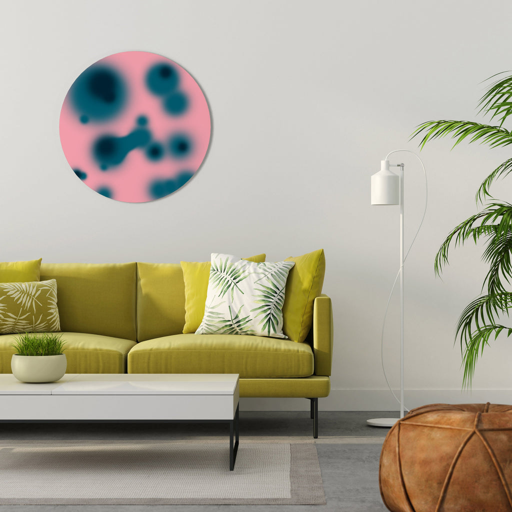 TOUCH OF MYSTERY Runde Wanddekoration Ø 69 cm