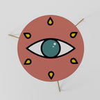 SEE EVERYTHING Couchtisch Ø 60 cm