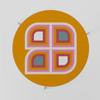 GEOMETRIC VARIATION Couchtisch Ø 69 cm