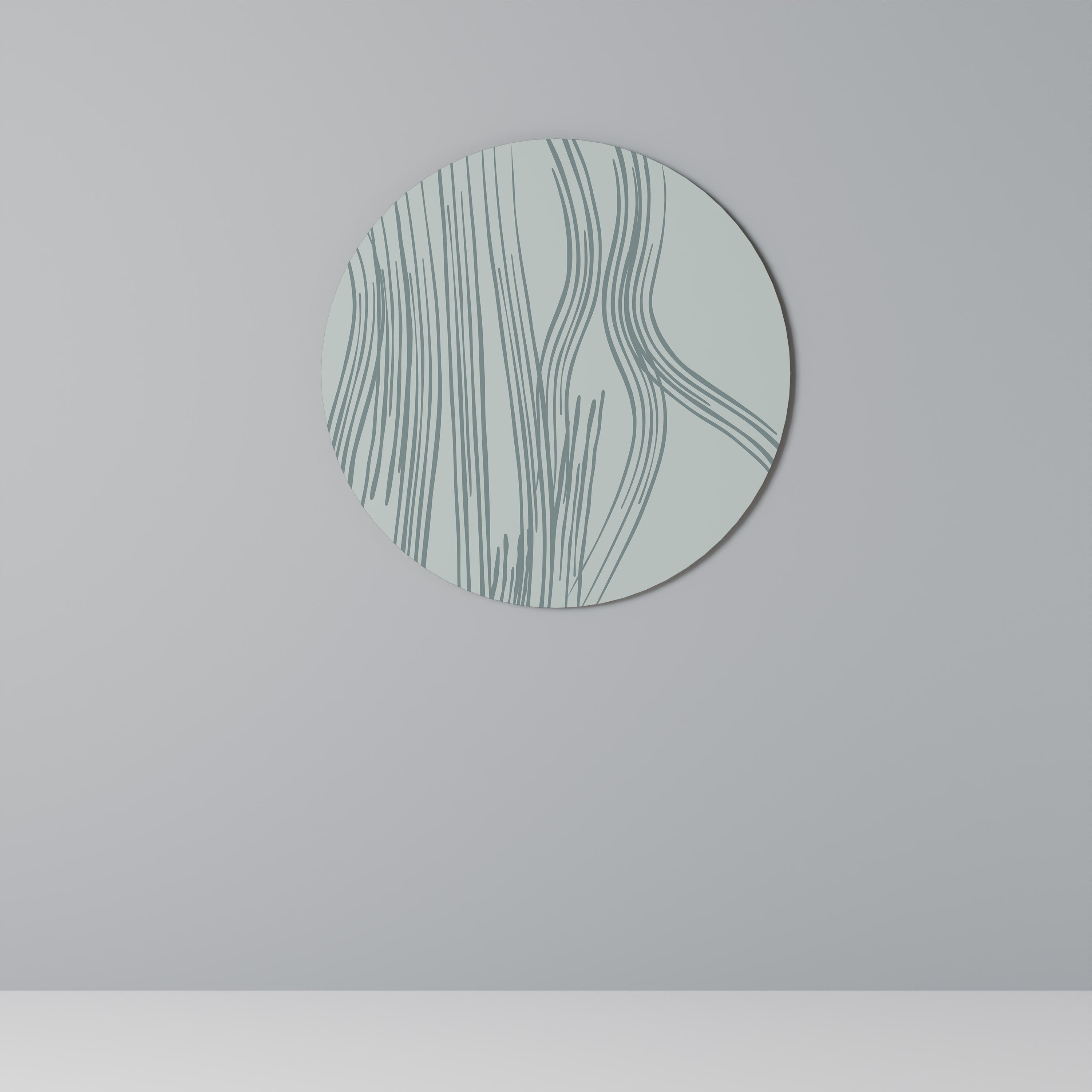 MEMORY TRACES Runde Wanddekoration Ø 69 cm