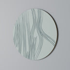 MEMORY TRACES Runde Wanddekoration Ø 69 cm