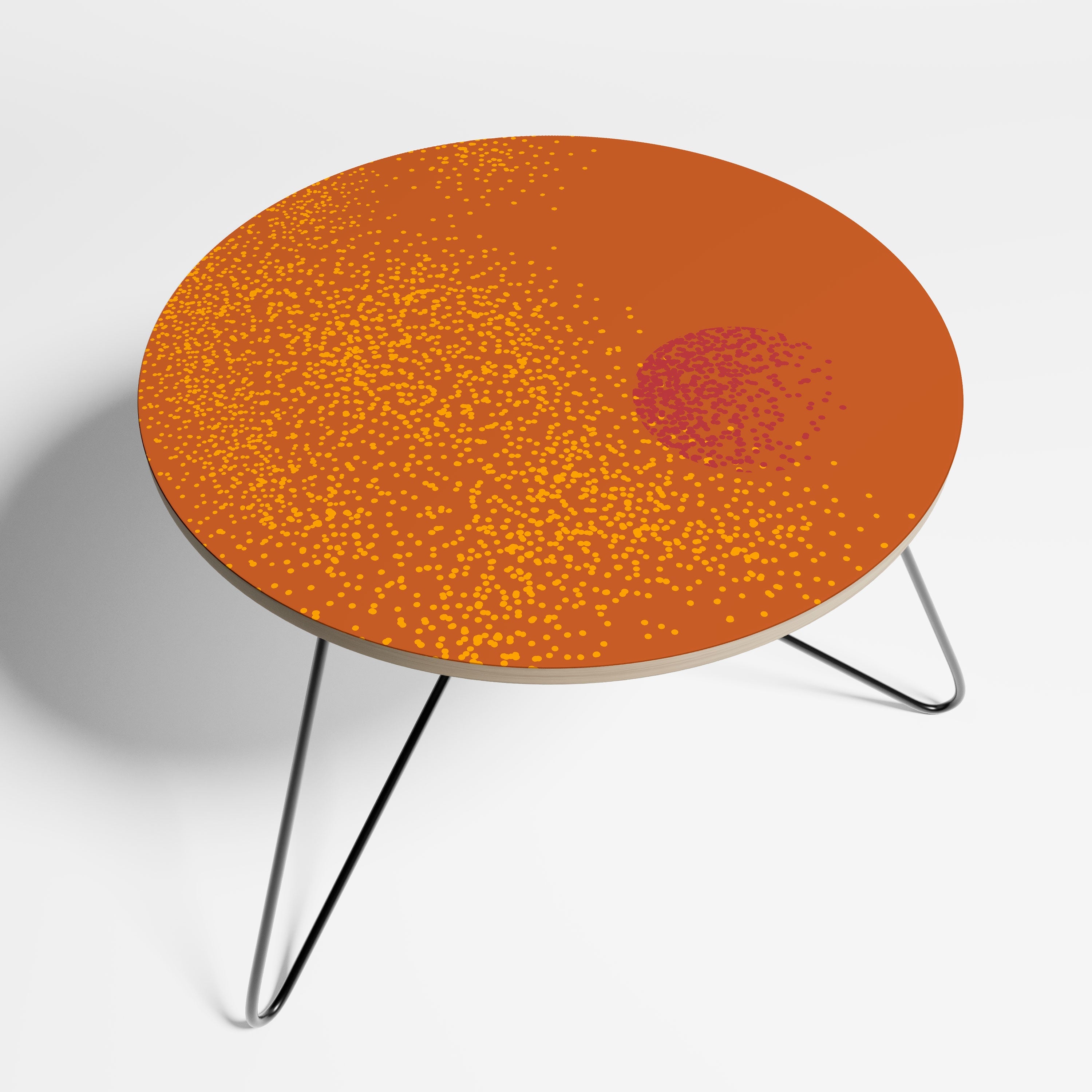 GLITTER COMPOSITION Couchtisch 60