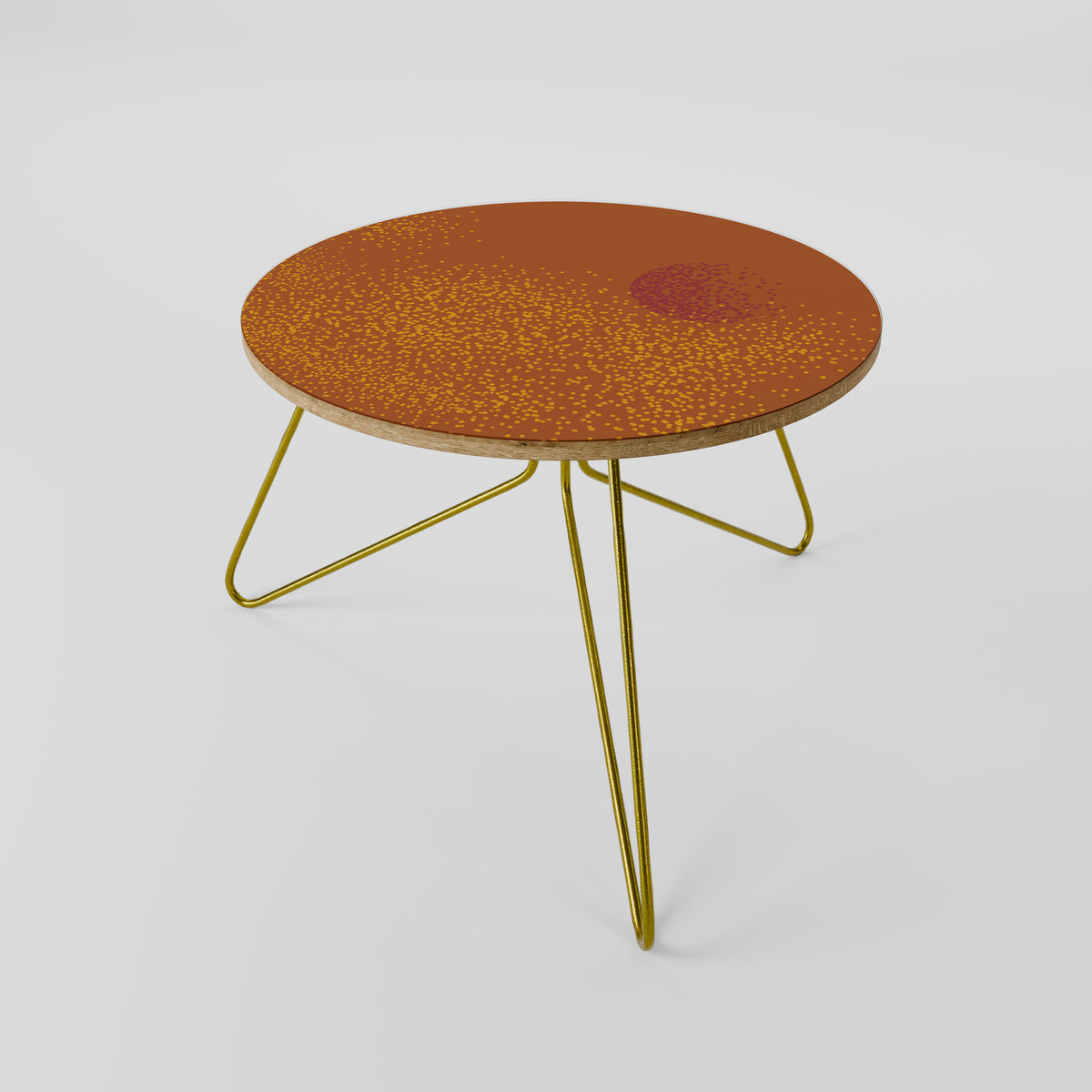 GLITTER COMPOSITION Couchtisch