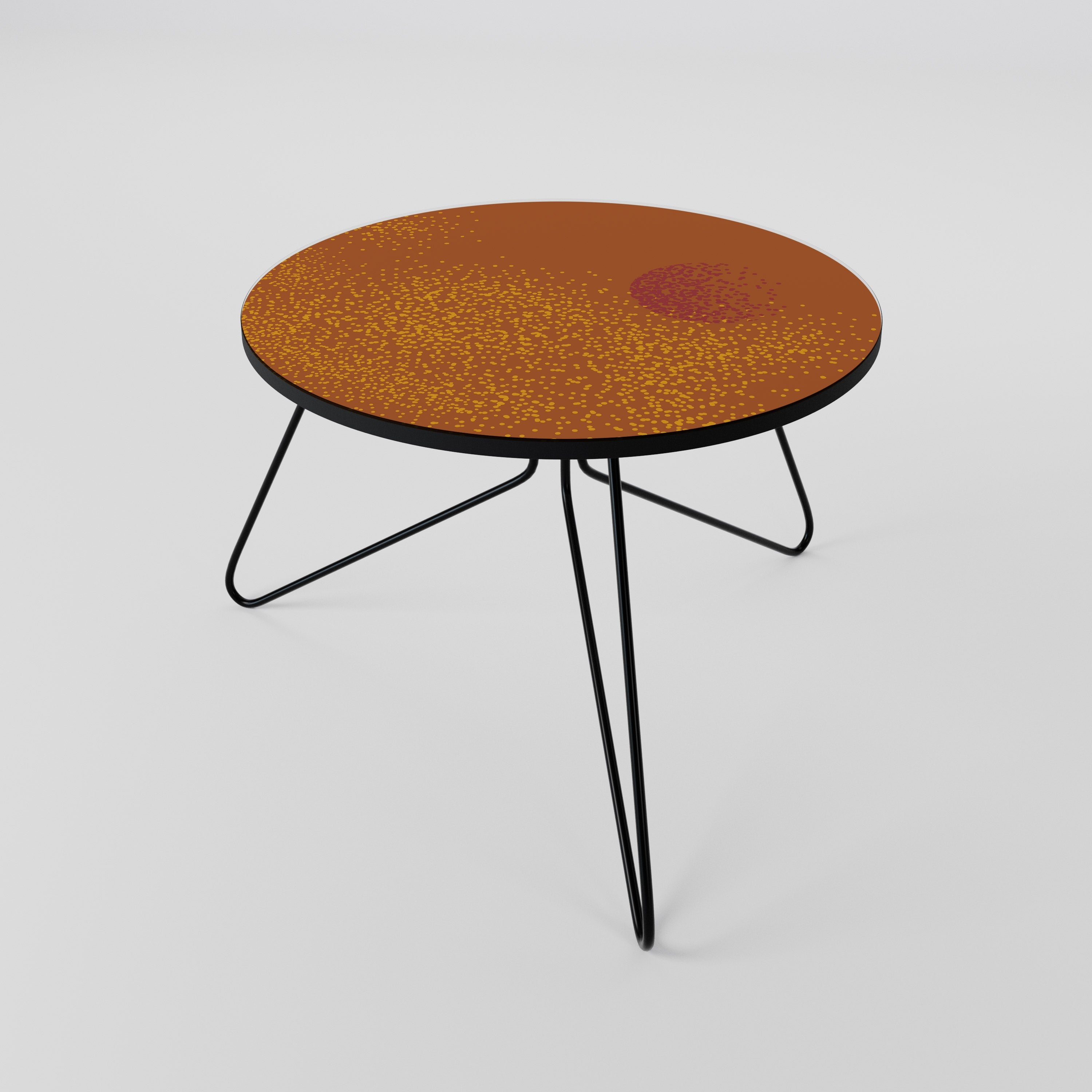 GLITTER COMPOSITION Couchtisch 60