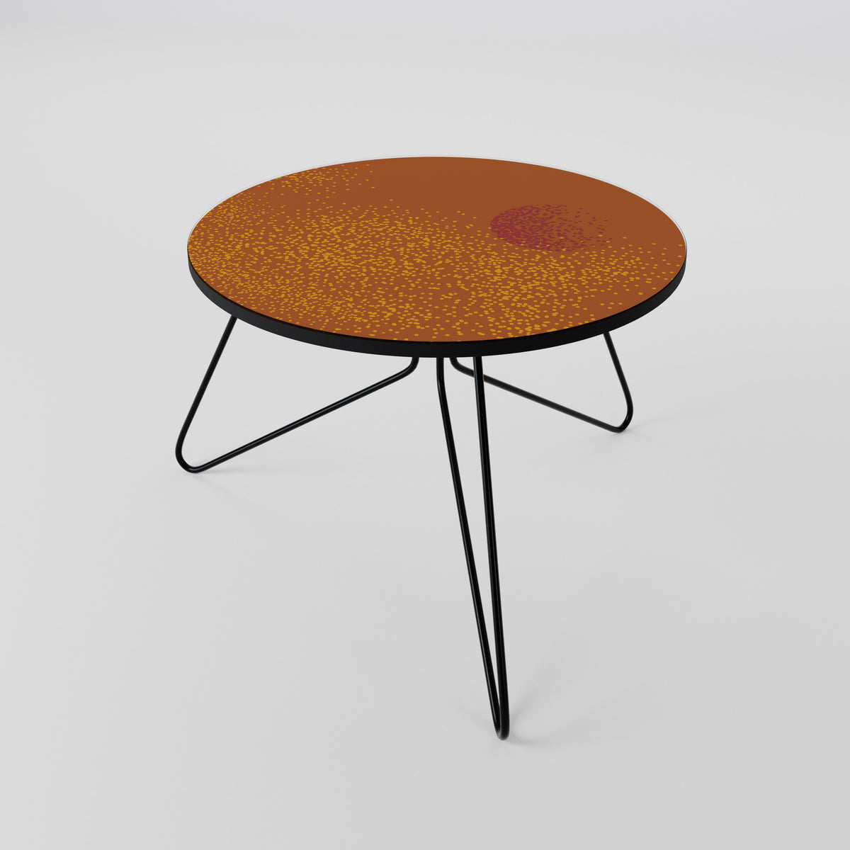 GLITTER COMPOSITION Couchtisch