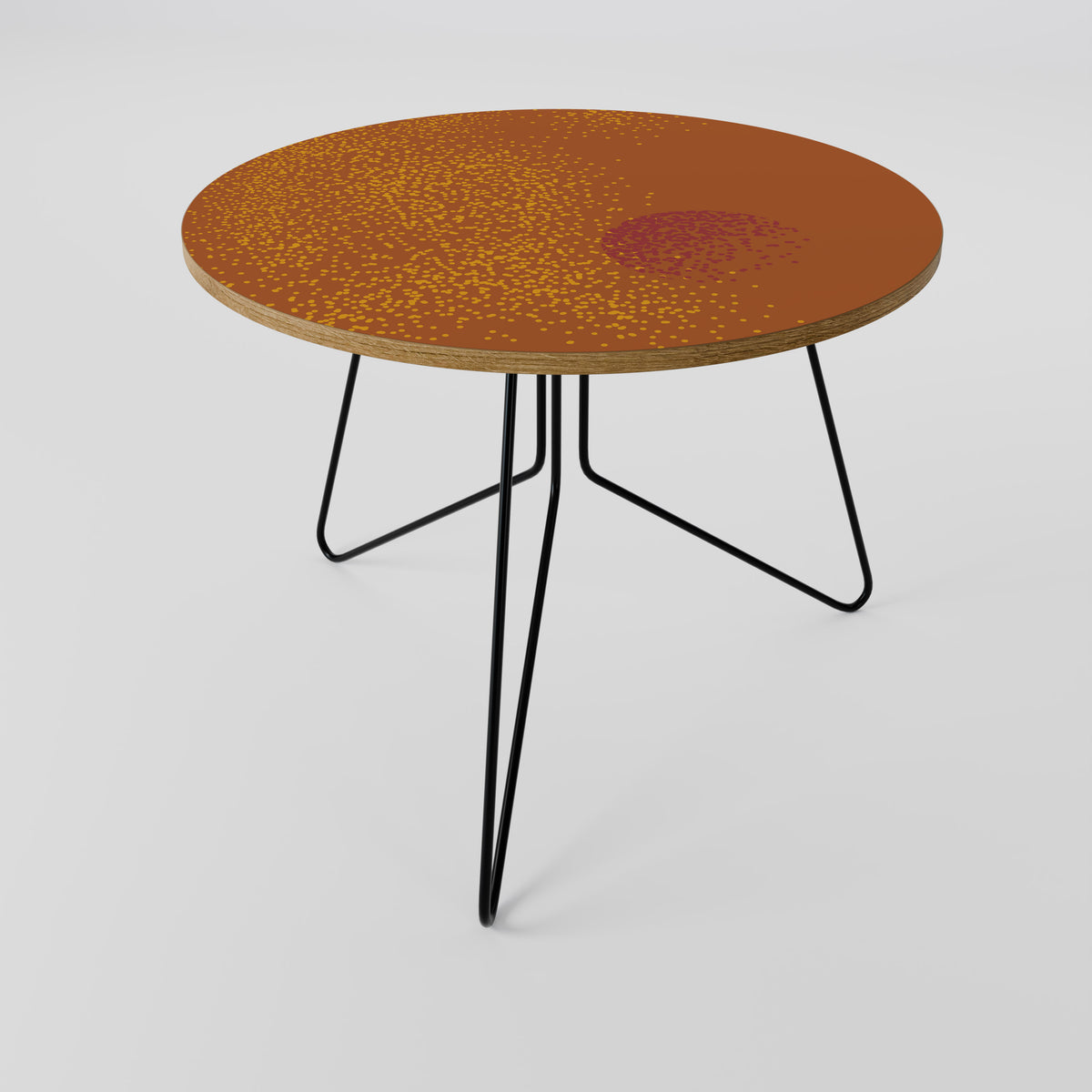GLITTER COMPOSITION Couchtisch