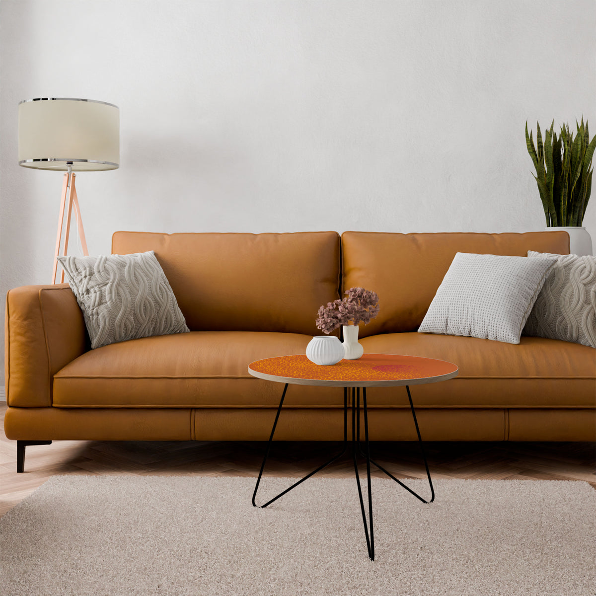 GLITTER COMPOSITION Couchtisch