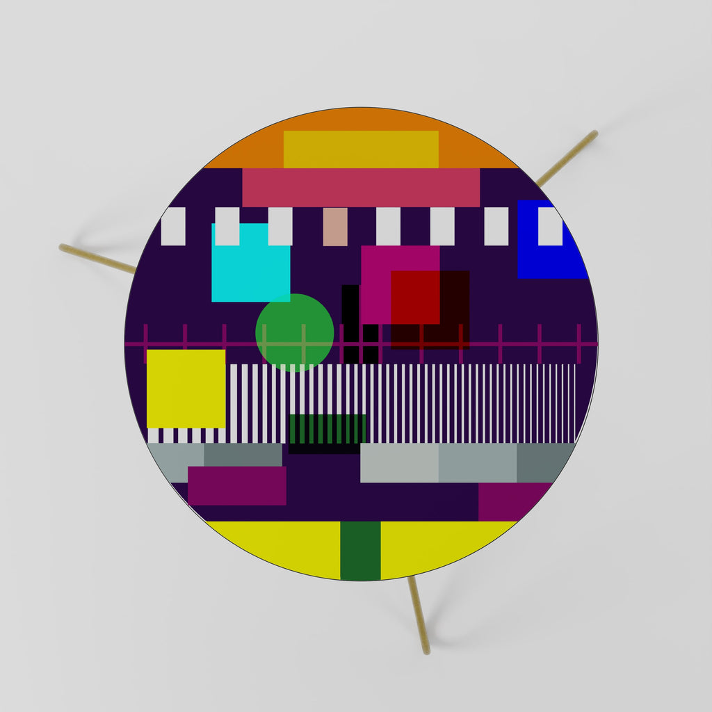 GEOMETRIC MESS Couchtisch 60