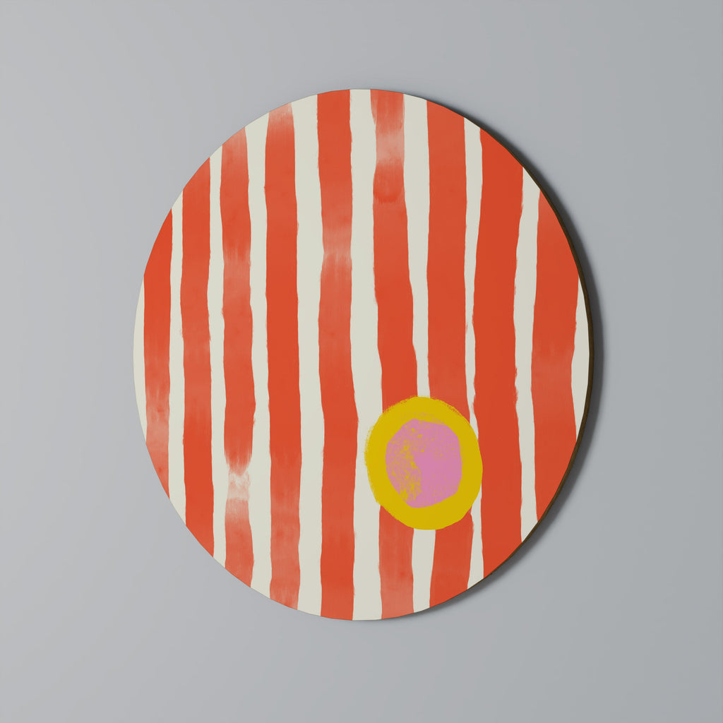 JOYFUL VIBES Runde Wanddekoration Ø 69 cm