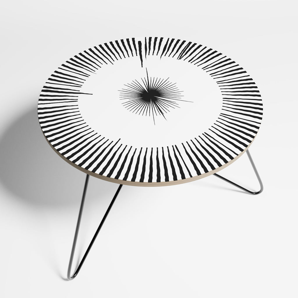 EXPLOSIVE RADIATION Couchtisch 60