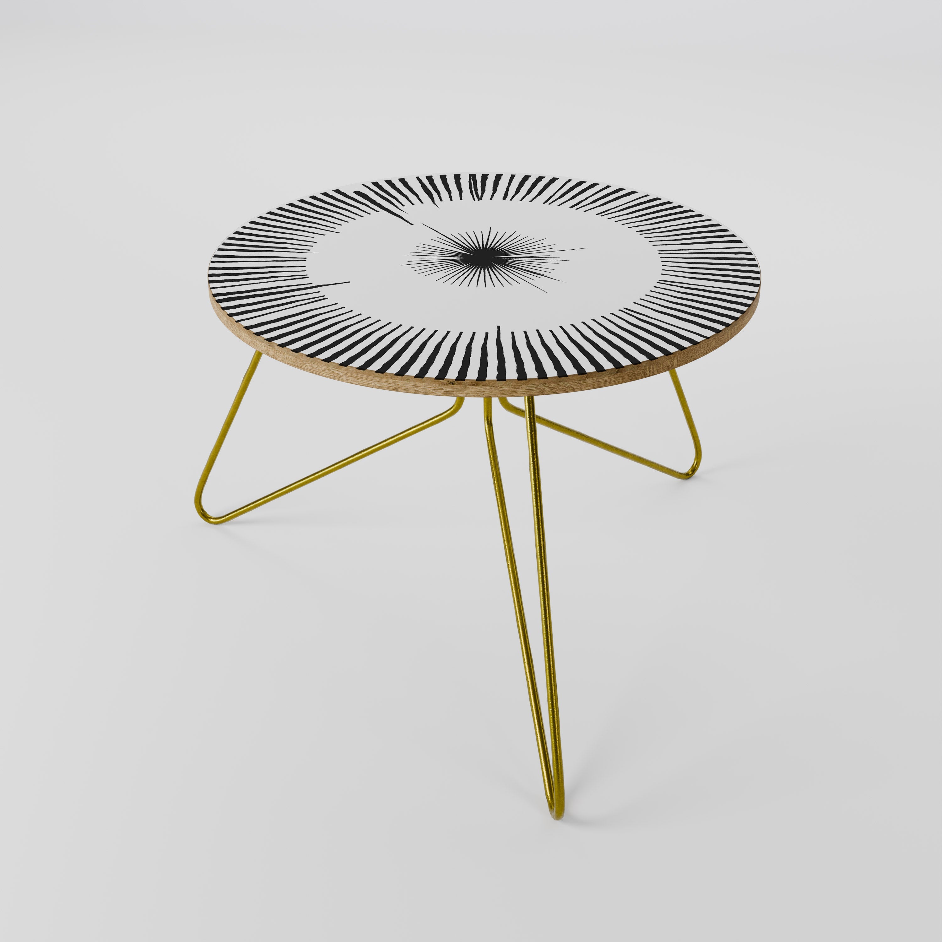 EXPLOSIVE RADIATION Couchtisch 60