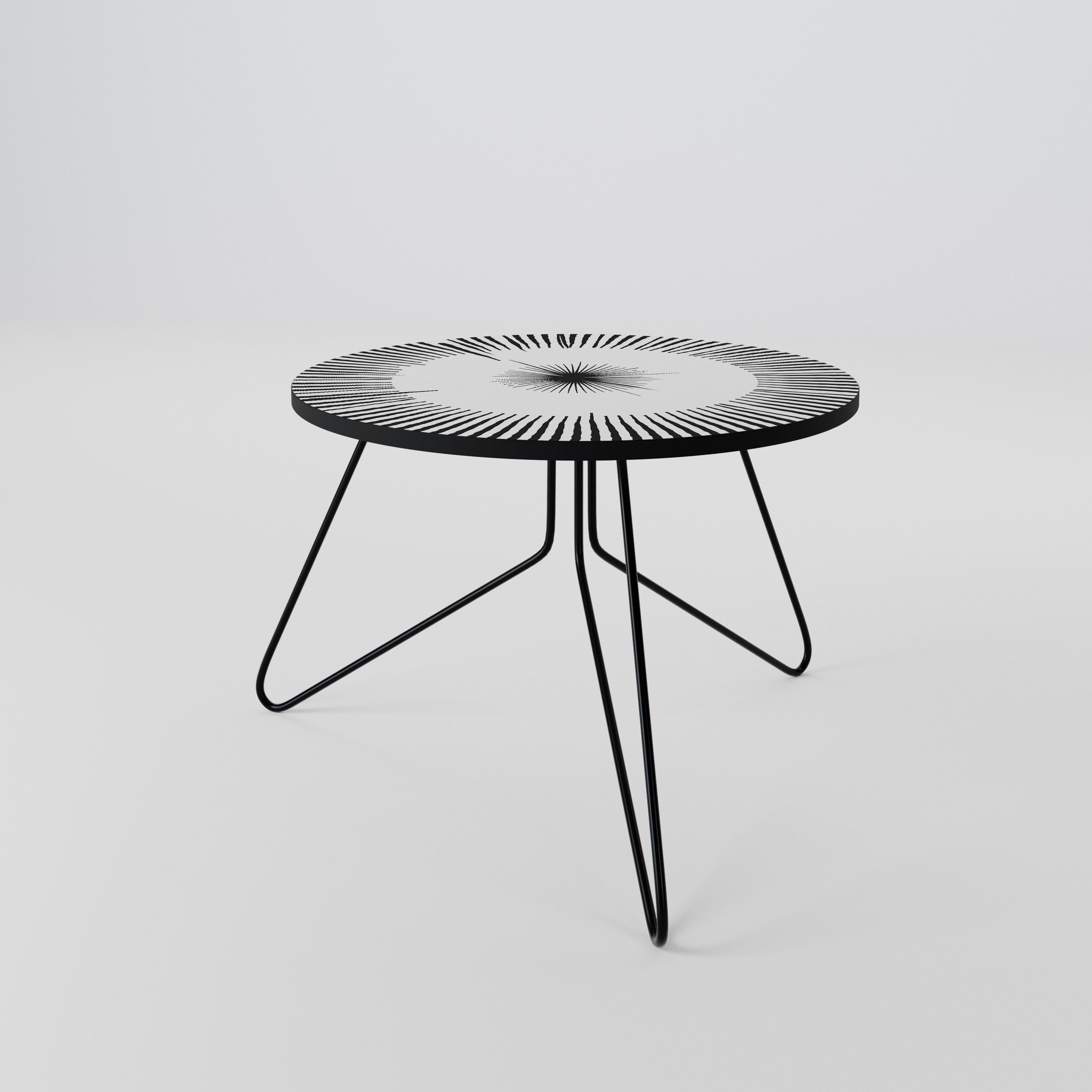 EXPLOSIVE RADIATION Couchtisch 60