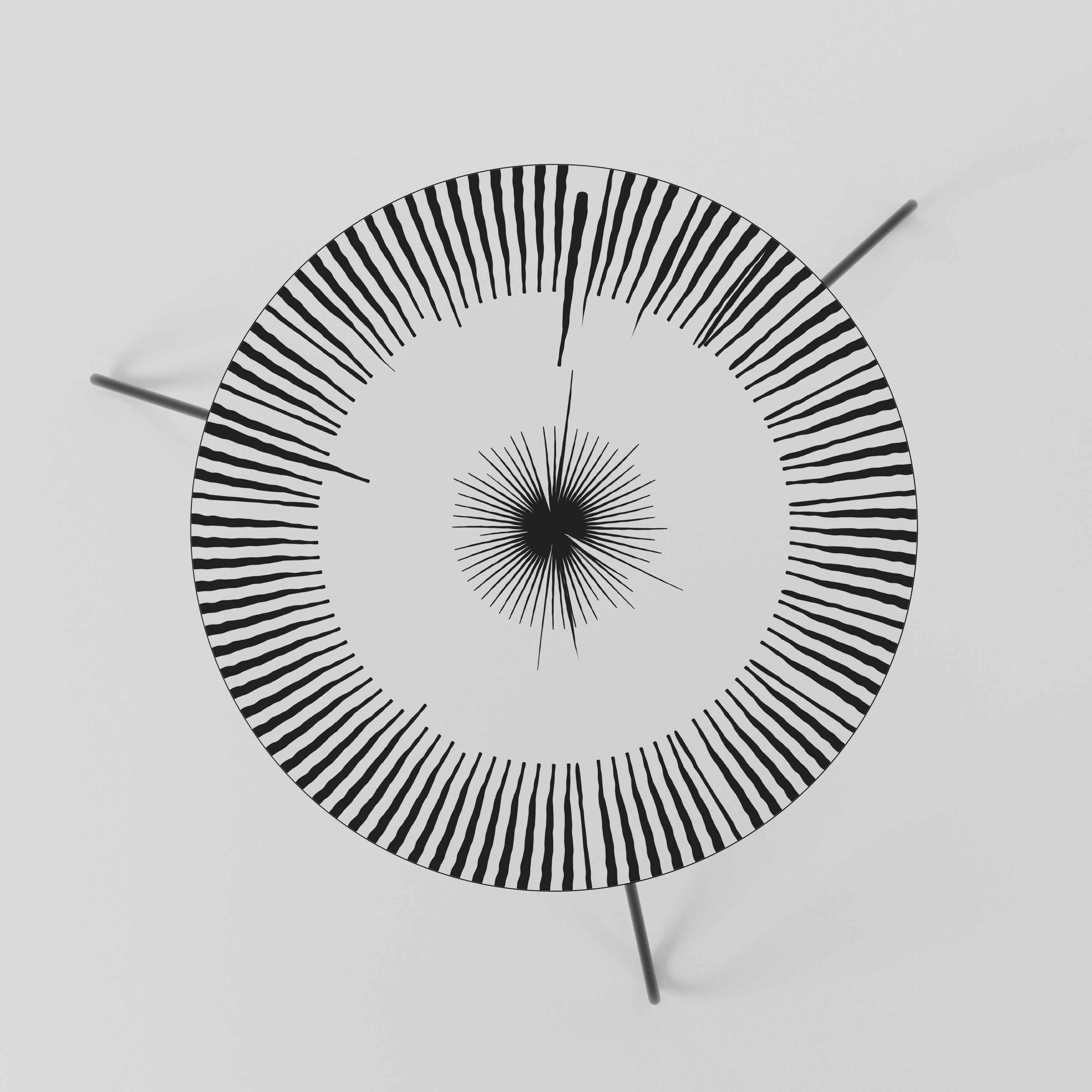 EXPLOSIVE RADIATION Couchtisch 60