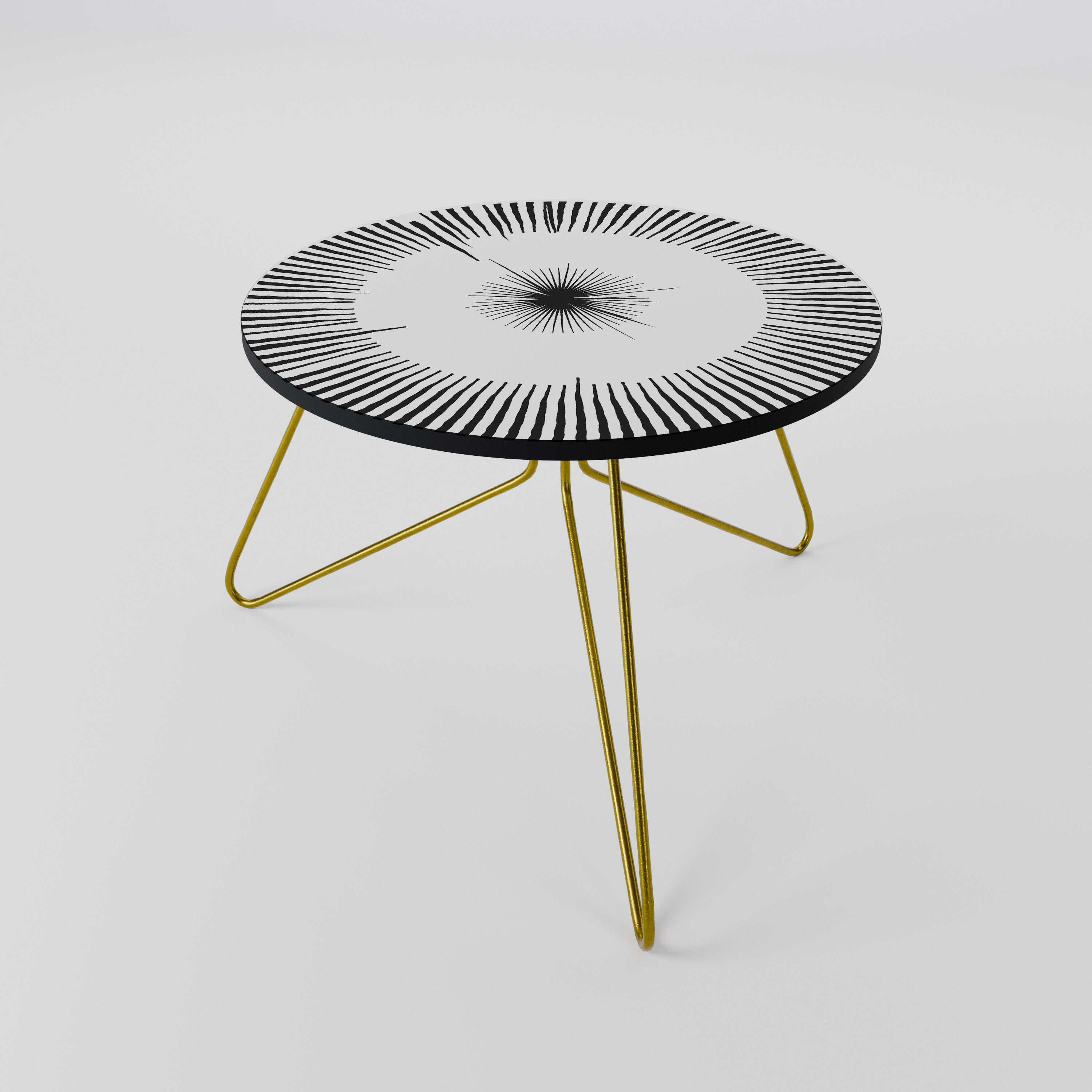 EXPLOSIVE RADIATION Couchtisch 60