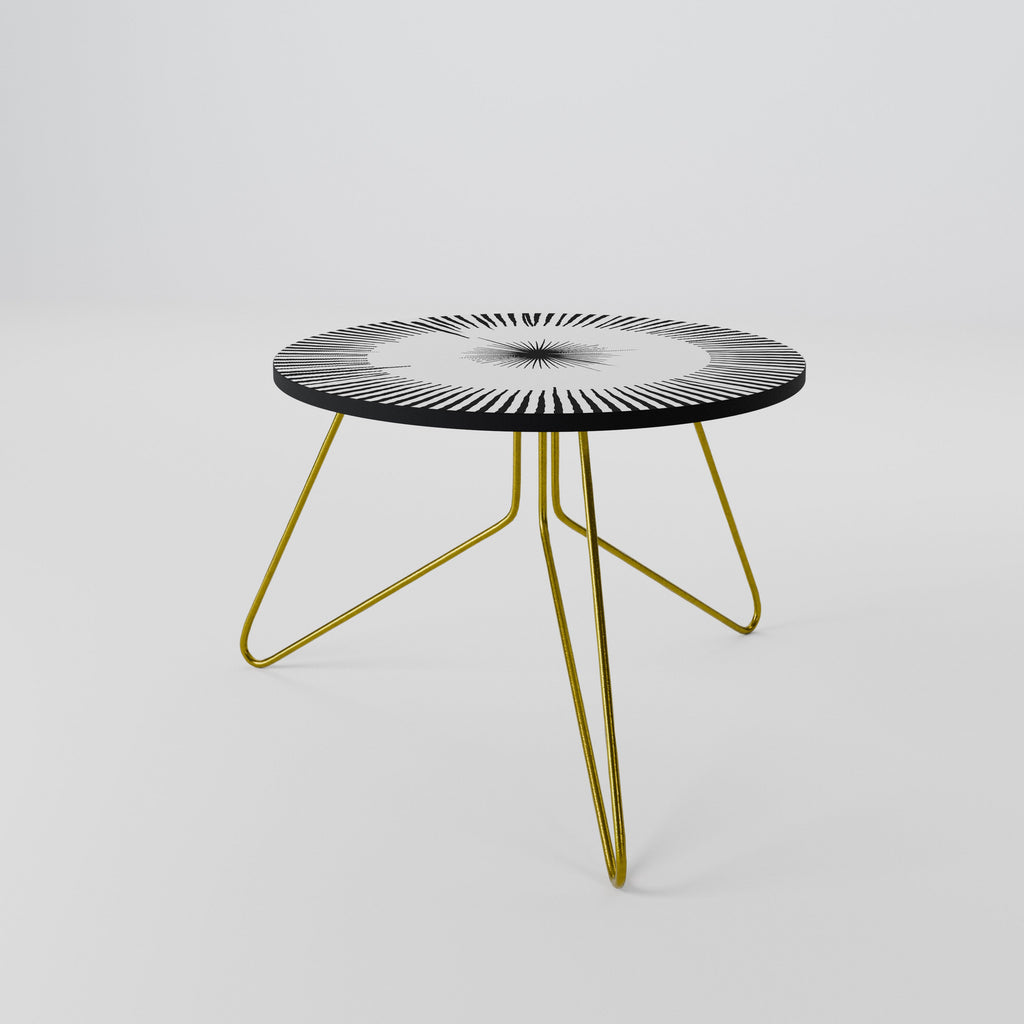 EXPLOSIVE RADIATION Couchtisch 60