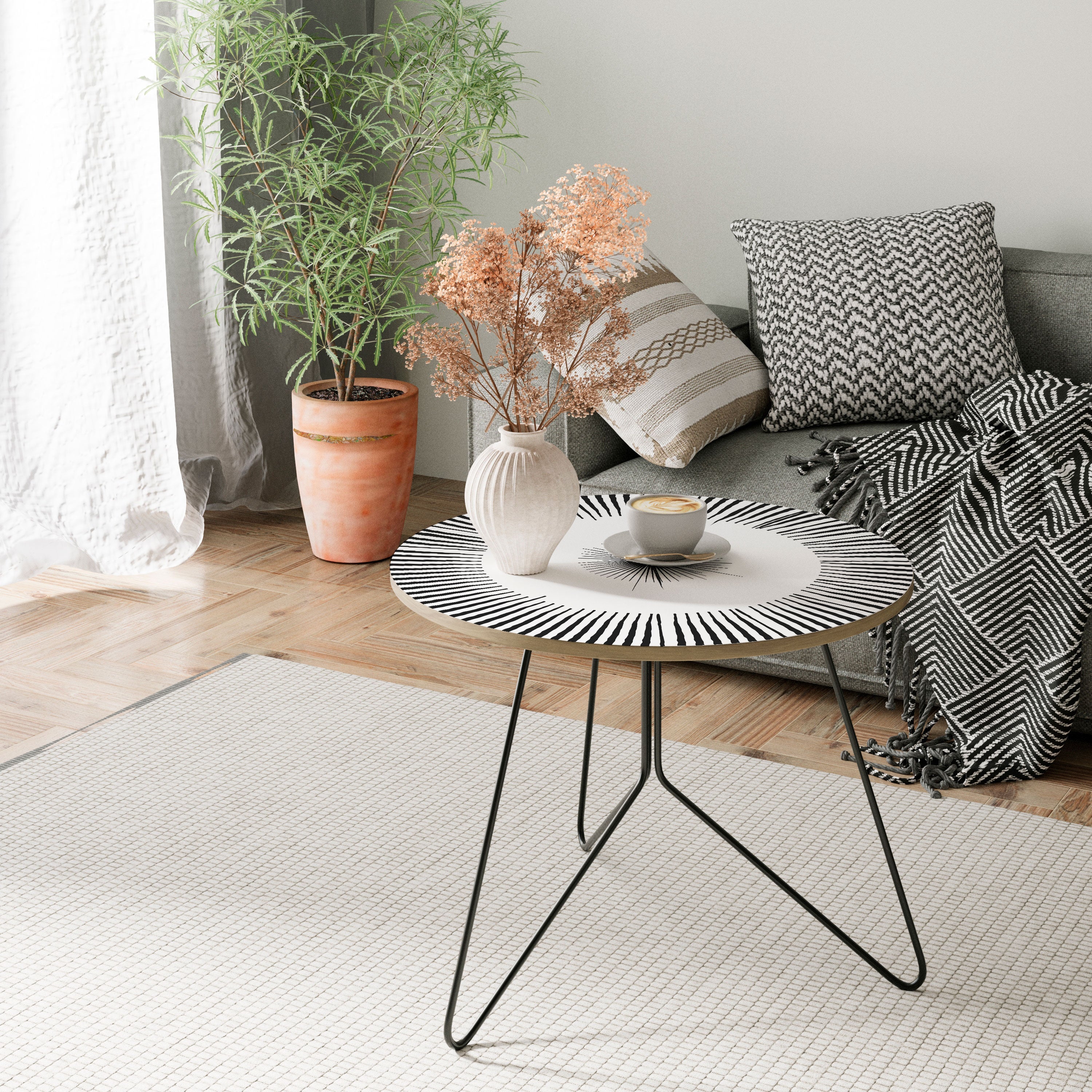 EXPLOSIVE RADIATION Couchtisch 69