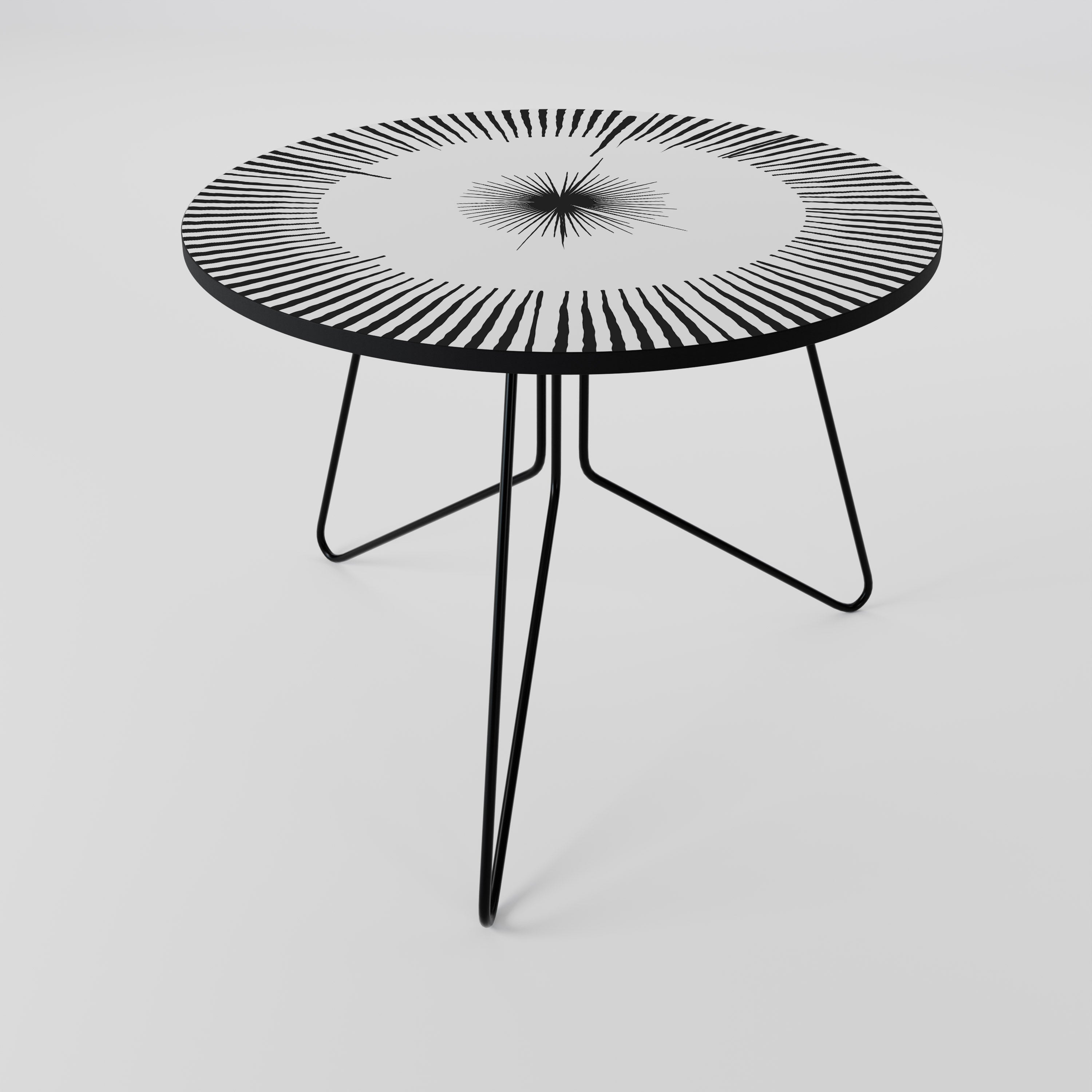 EXPLOSIVE RADIATION Couchtisch 69