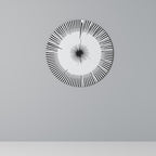 EXPLOSIVE RADIATION Runde Wanddekoration Ø 69 cm