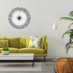 EXPLOSIVE RADIATION Runde Wanddekoration Ø 69 cm