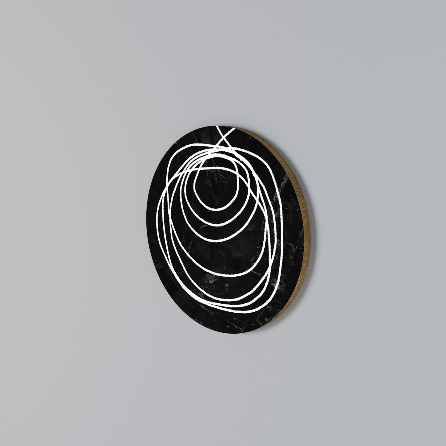 TRUST CIRCLES Round Wall Art
