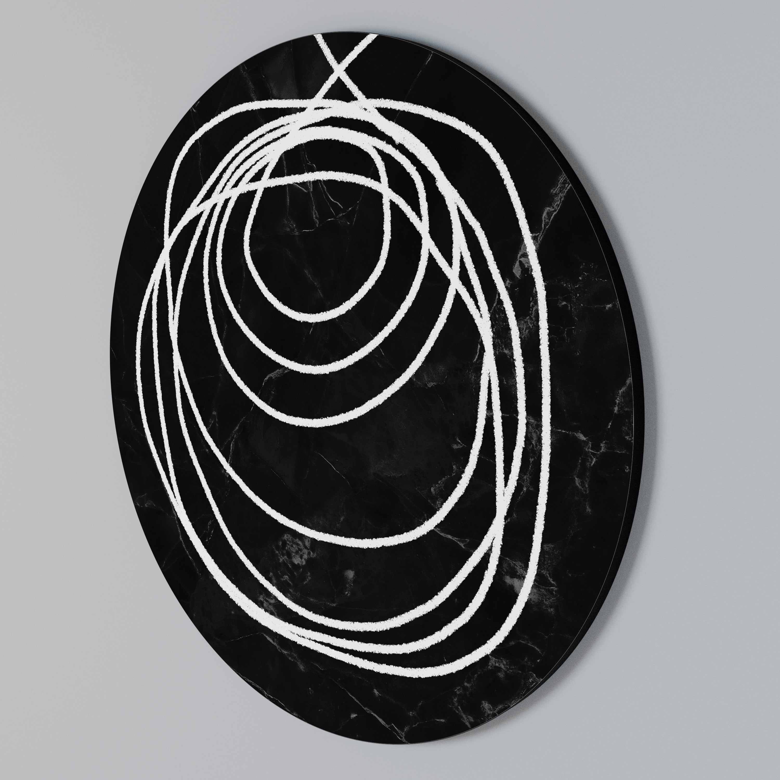 TRUST CIRCLES Round Wall Art