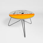 DYED BY ORANGE Couchtisch Ø 60 cm