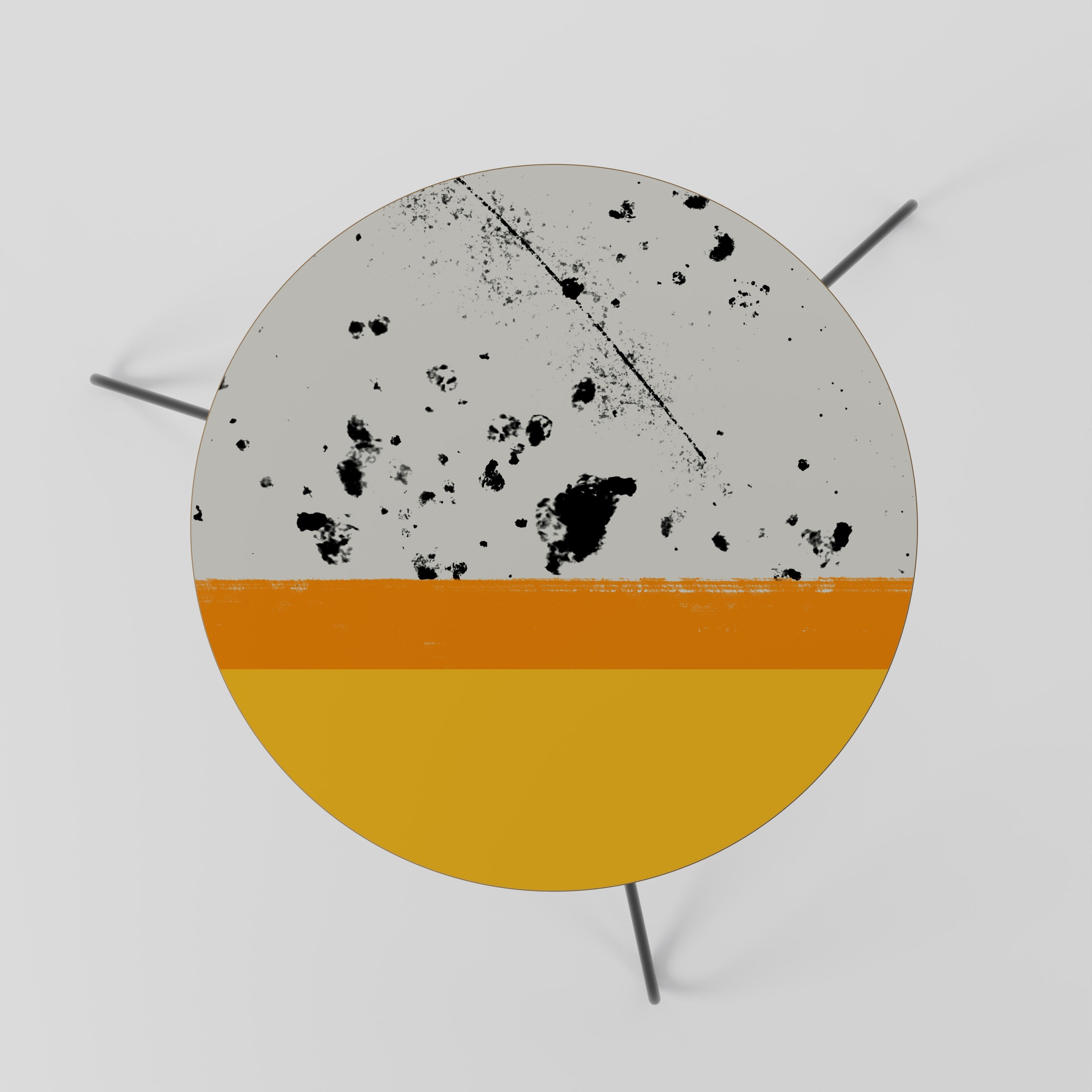 DYED BY ORANGE Couchtisch 60