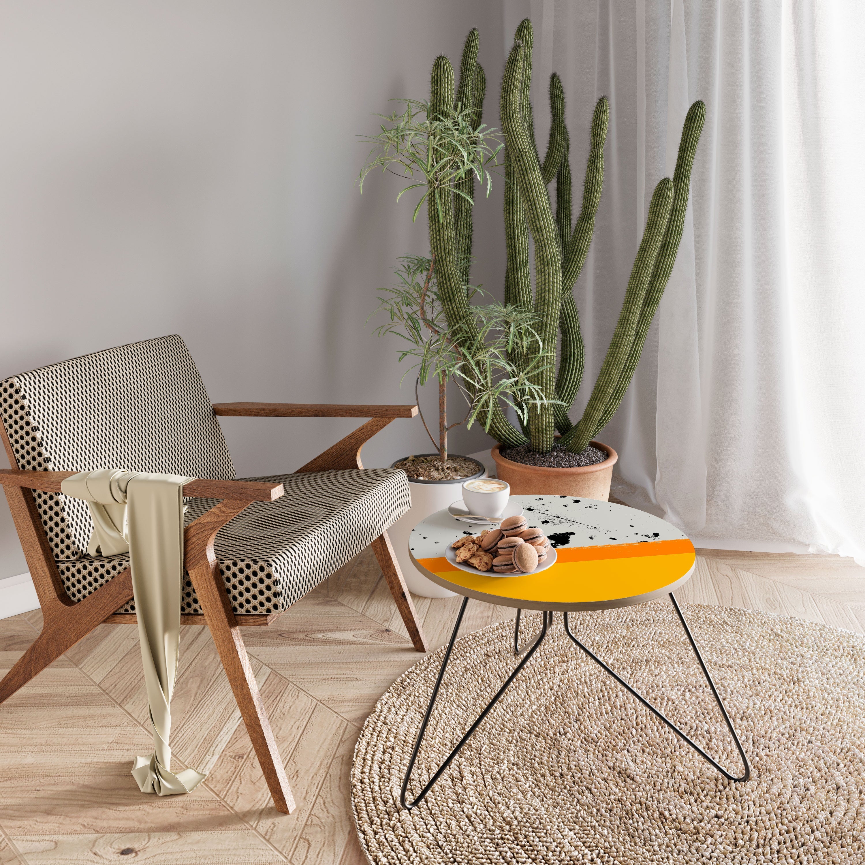 DYED BY ORANGE Couchtisch 60