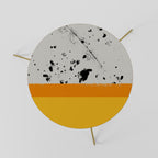 DYED BY ORANGE Couchtisch Ø 60 cm