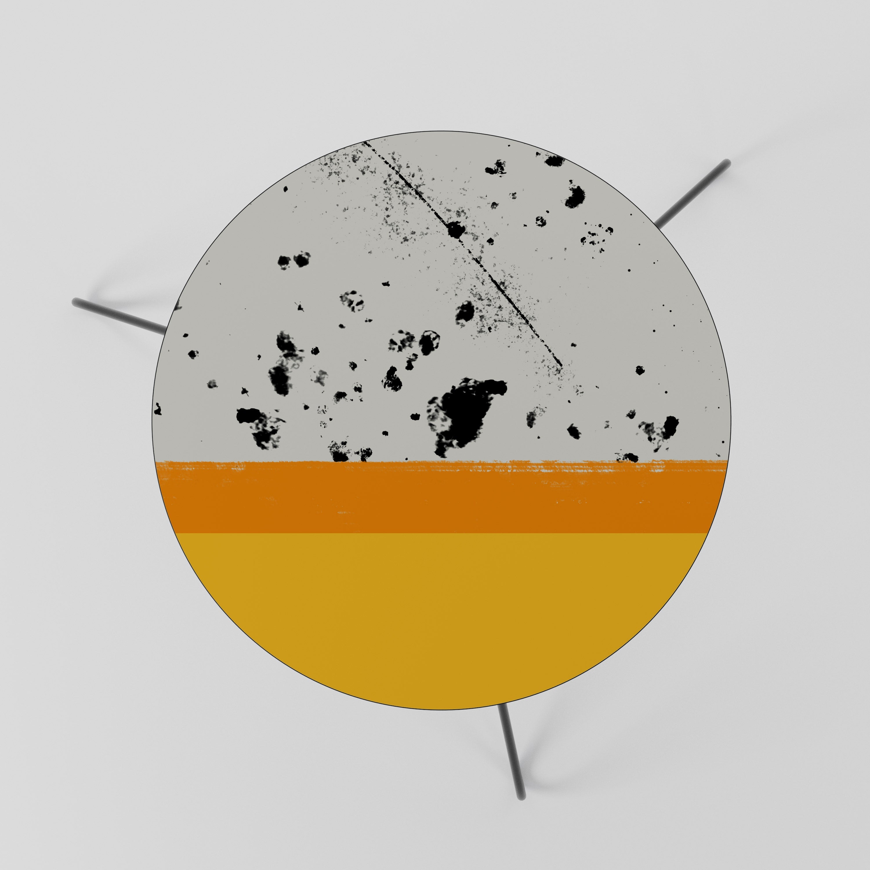 DYED BY ORANGE Couchtisch 60