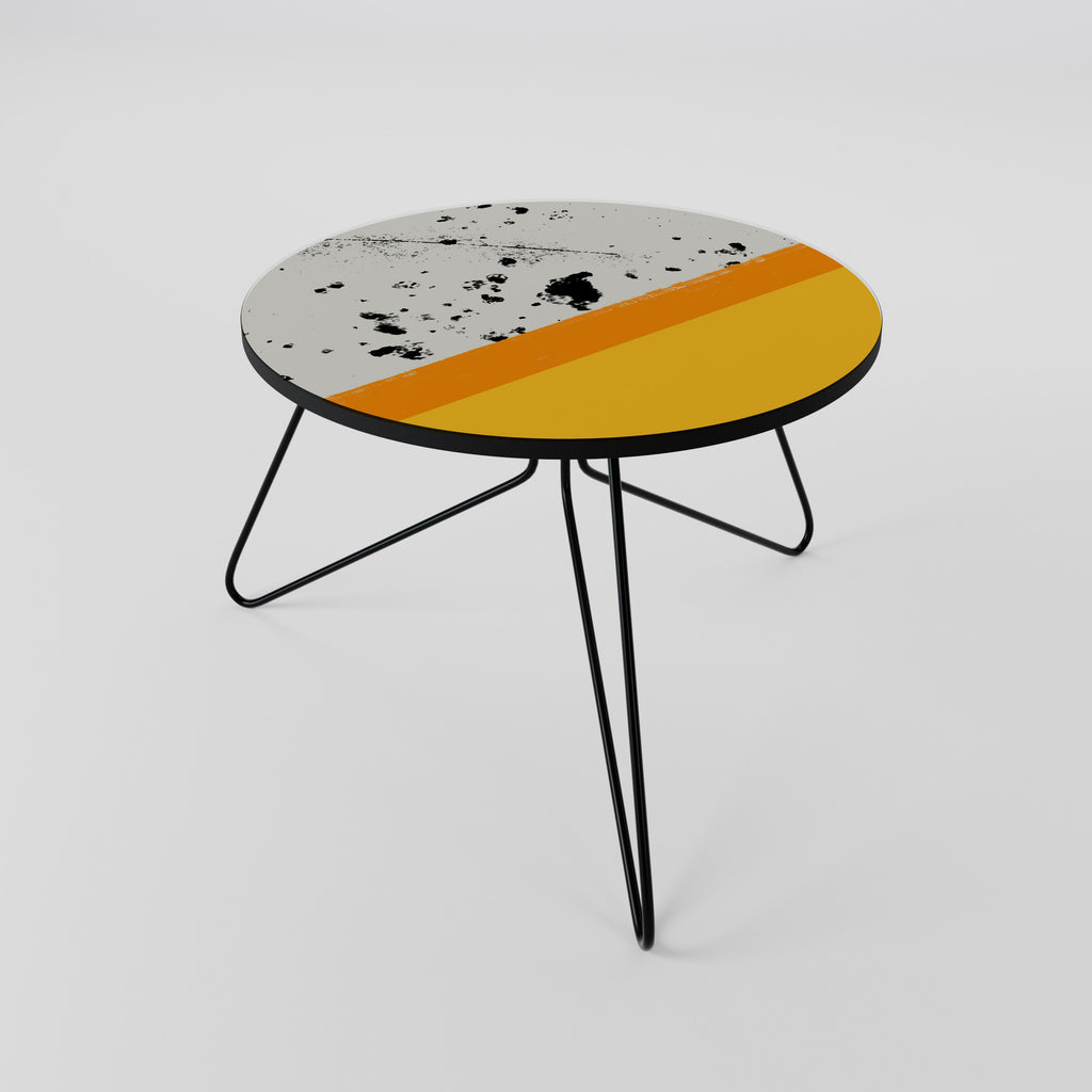 DYED BY ORANGE Couchtisch