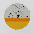 DYED BY ORANGE Couchtisch Ø 69 cm