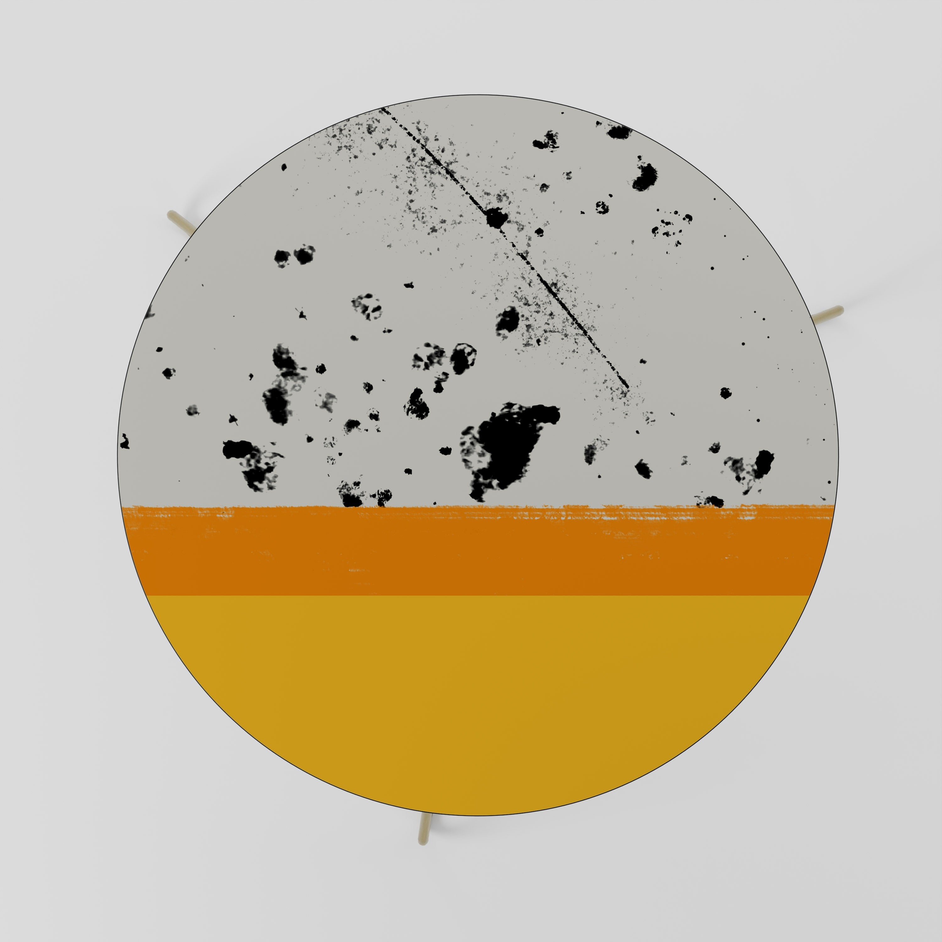 DYED BY ORANGE Couchtisch 69