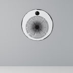 DARKNESS IS COMING Runde Wanddekoration Ø 69 cm