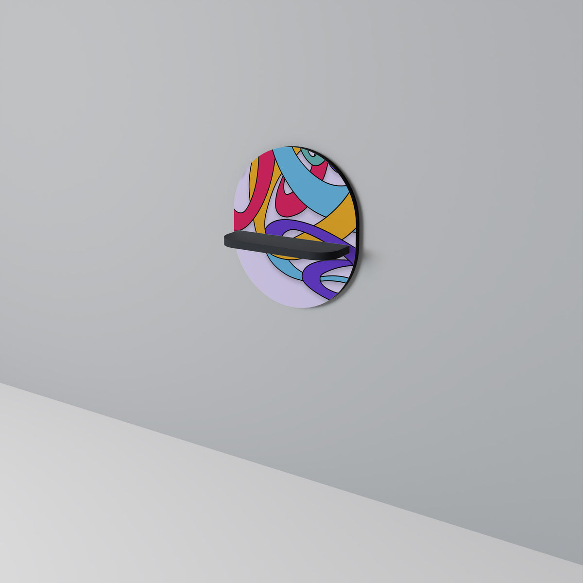 COLOR STREAM Dekoratives Wandregal