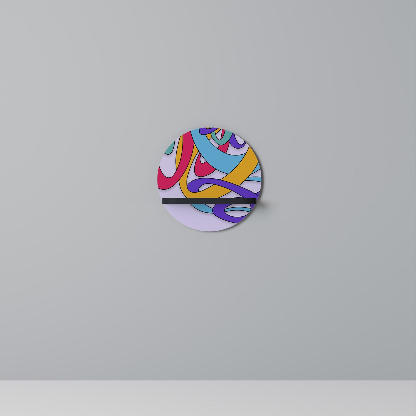 COLOR STREAM Dekoratives Wandregal