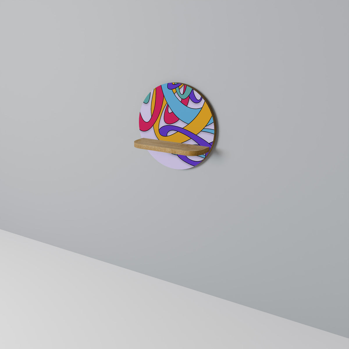 COLOR STREAM Dekoratives Wandregal