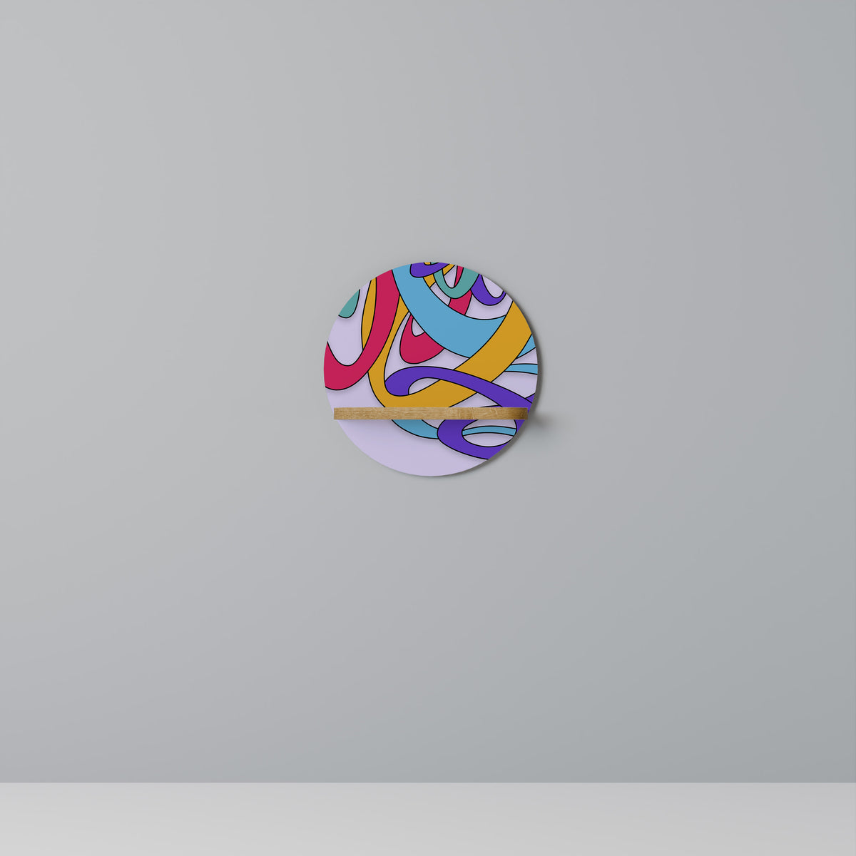 COLOR STREAM Dekoratives Wandregal