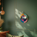 CREATING TOGETHER Ovales Kunstregal in Schwarz