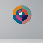 CREATING TOGETHER Runde Wanddekoration Ø 69 cm