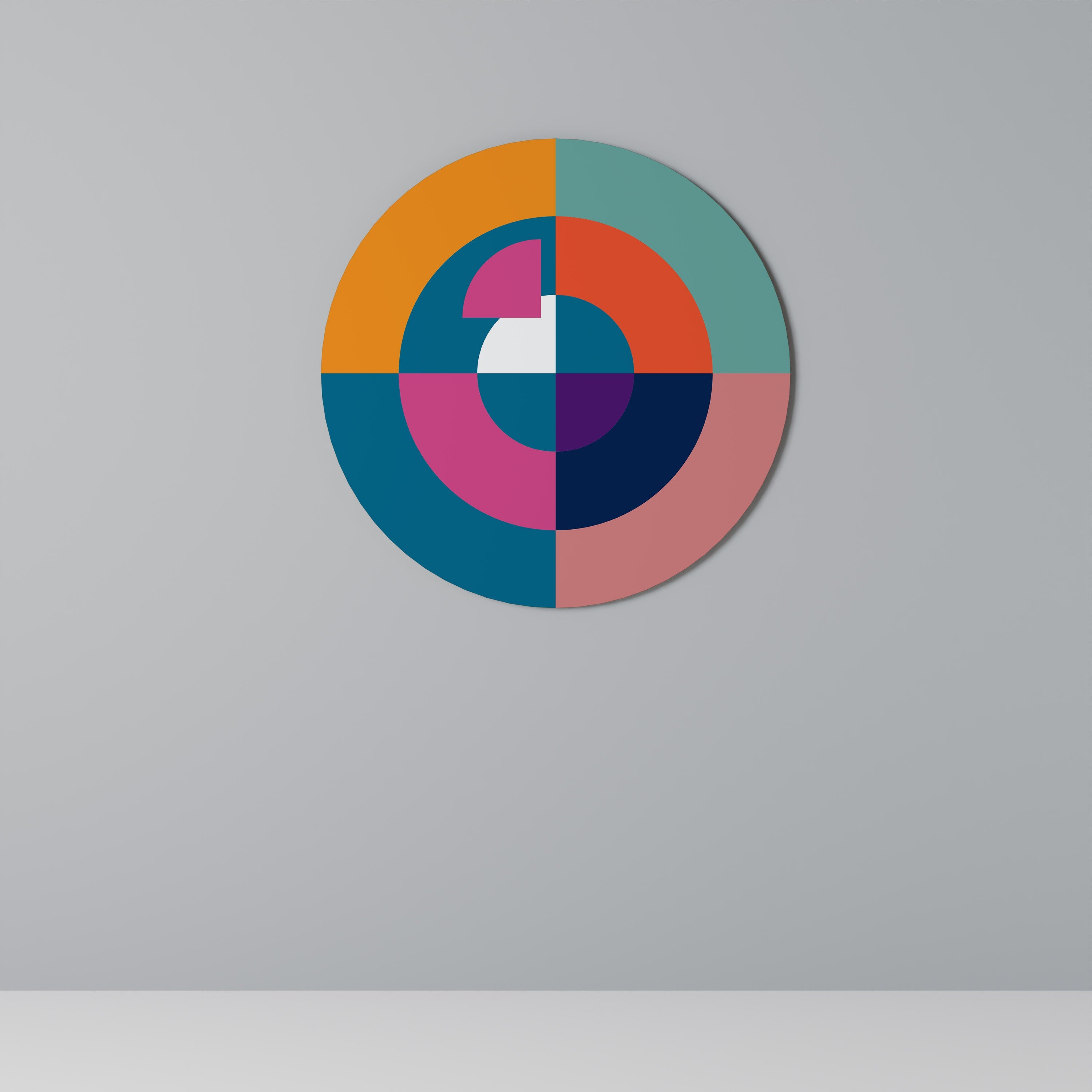 CREATING TOGETHER Runde Wanddekoration Ø 69 cm