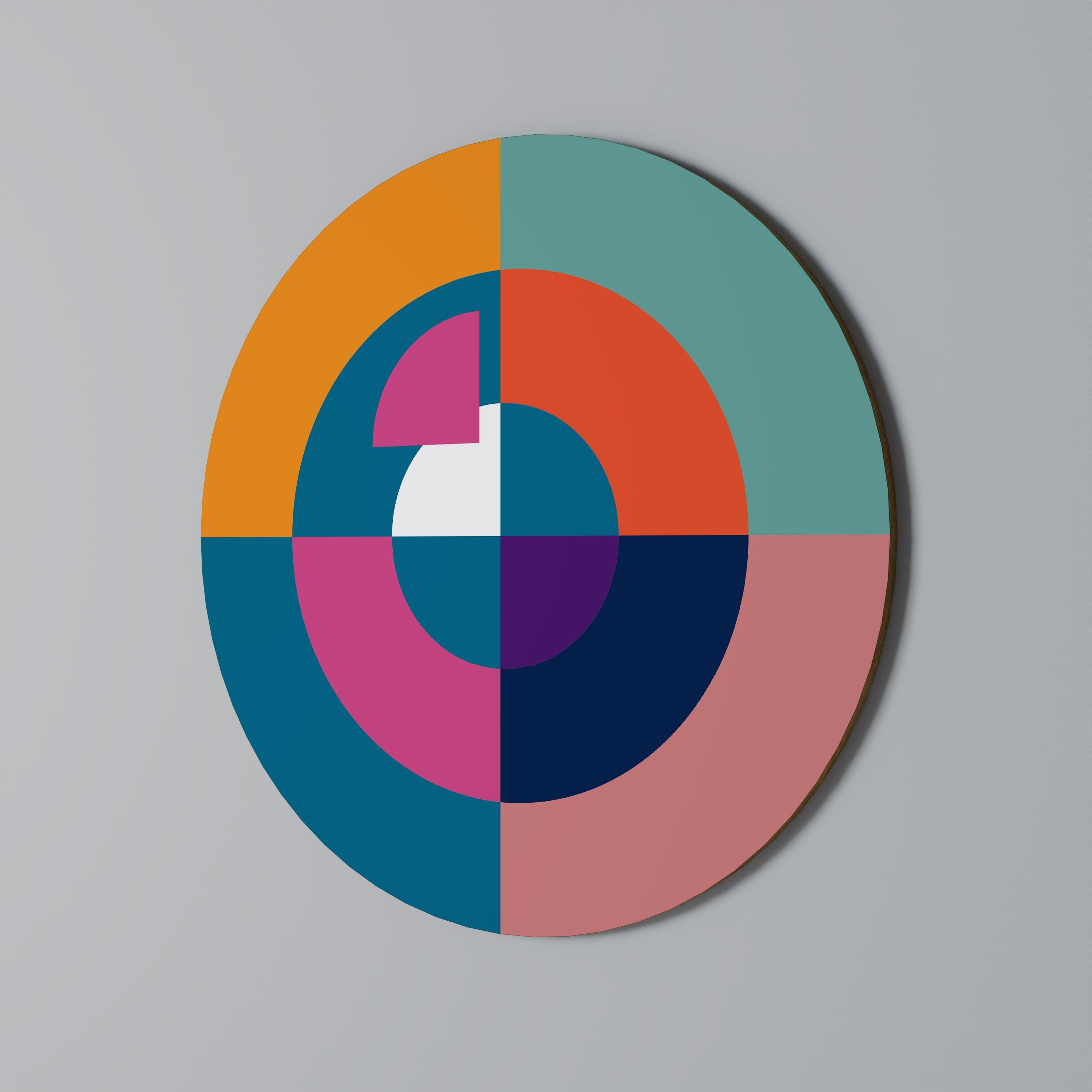 CREATING TOGETHER Runde Wanddekoration Ø 69 cm