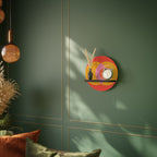 SOUL BROTHERHOOD Rundes Kunstregal in Schwarz