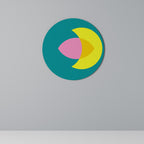 SPIRITUAL SUPPORT Runde Wanddekoration Ø 69 cm