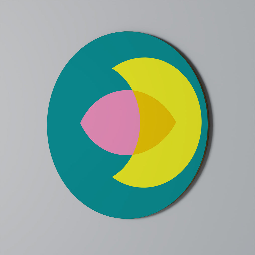 SPIRITUAL SUPPORT Runde Wanddekoration Ø 69 cm