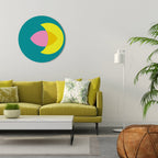 SPIRITUAL SUPPORT Runde Wanddekoration Ø 69 cm